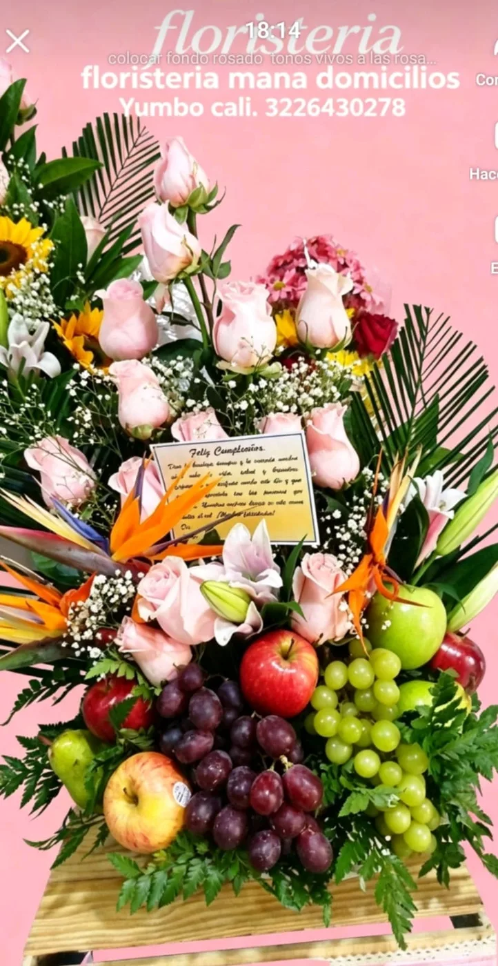 Arreglo Frutal Primavera