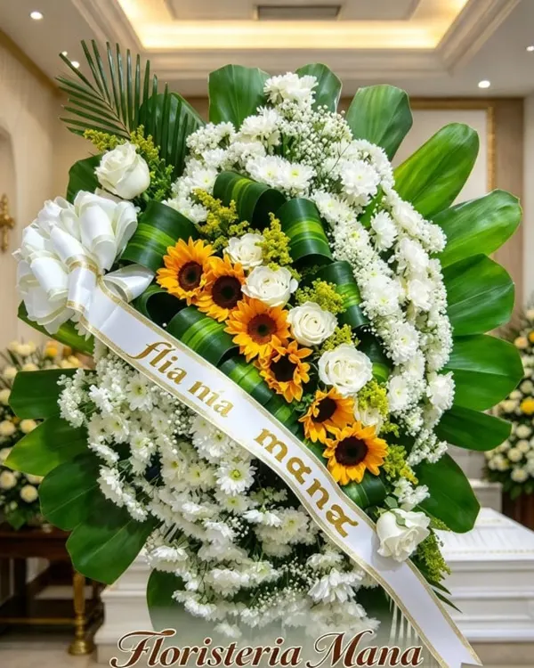 Corona Fúnebre Luz y Paz